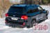 Бампер РИФ силовой задний Toyota Land Cruiser 200 2012-2015 с квадратом под фаркоп и фонарями ( RIF200-22150 )