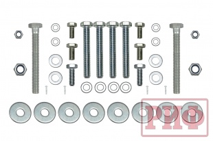 Бампер РИФ силовой задний Toyota Land Cruiser 200 2012-2015 с квадратом под фаркоп и фонарями ( RIF200-22150 )